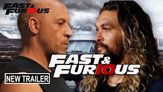Vin Diesel and Jason Momoa in The Fast and Furious 10