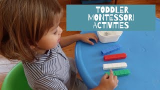 Toddler Montessori Activities at Home 15 Min Sessions