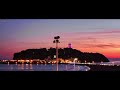 【ハイパーラプス 4k】江ノ島の夕暮れ ドローン空撮＆定点ライブカメラ 2022 10 02