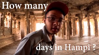 Another hampi video │ अजून किती दिवस हम्पी ?