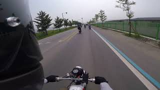 Honda 4mini group ride in Korea