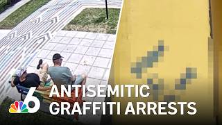 Men arrested for defacing Miami Beach pride bench with antisemitic graffiti, cops say