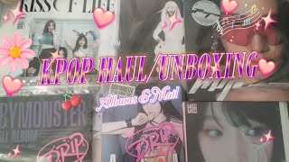 November Kpop Haul/unboxing :  Aespa, Babymonster, TxT, etc (No talking)