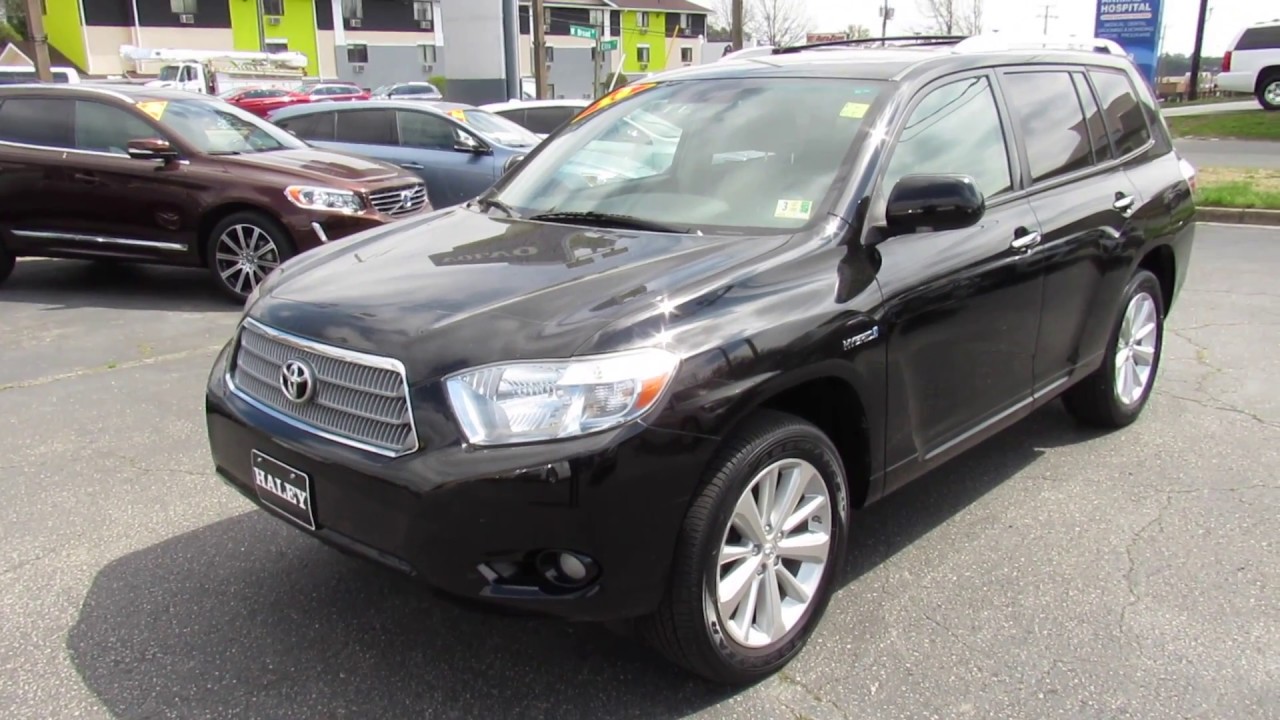 *SOLD* 2010 Toyota Highlander Hybrid Limited Walkaround, Start Up, Tour ...