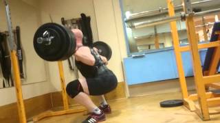 Back squat ATG 4 seria 170x5