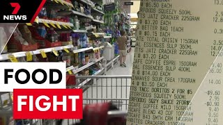 World high supermarket prices hurting Aussie hip-pockets | 7 News Australia