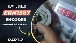 How to check ERN1387 encoder part-2 | How to check encoder with Multimeter and monarch 1000+