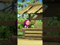 לאן כולם נעלמו 👀🤔 shorts mashaandthebear cartoon מאשהוהדוב funny