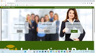 #griptask Full Stack Web Development Project | Basic Banking System (HTML, CSS, JavaScript & PHP)