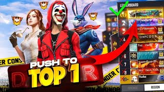 NEW YEAR BR LIVE RANKPUSH TO TOP #1 GRANDMASTER 🔴|BR GOLD TO GRANDMASTER TOP 1  #freefire