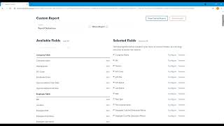 Ease Training - Creating Custom Reports