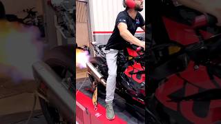 Suzuki gixxer exhaust sound#bike_rider#super performance#fire#shorts_video#yt_short#reels#viral.||🔥🔥