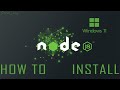 How to ! install Node js in Windows 11 | Windows PC VsCode #nodejs #vscode #hppavillion #coding