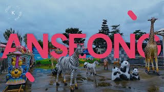 (4K) #K로컬워커 | 🎡🤹‍♂️ 놀이코스 · 비 온 뒤 테마파크 산책하기 | 안성팜랜드 Farm Land | ANSEONG in Gyeonggi, korea