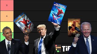 Obama, Trump, and Biden Make a Spiderman Movie Tierlist (ft. AI Presidents)