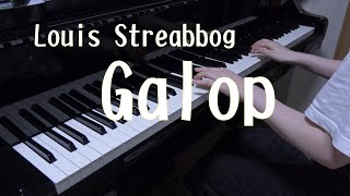 ストーリーボック　ギャロップ　[ Galop 　/  Louis Streabbog ]　バイエル終了で弾ける曲、ピアノ発表会