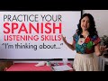 Learn Spanish: Conversation Practice – What are you thinking about?