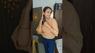 হালকা শীতের জন্য নরম sweater 🥰#ytshorts #moumukherjee