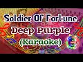 Soldier Of Fortune Karaoke Deep Purple