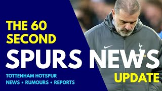 THE 60 SECOND SPURS NEWS UPDATE: Ange \