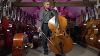 *SOLD* Hawkes \u0026 Son Concert Double Bass: Played by Wolfgang Harrer *SOLD*