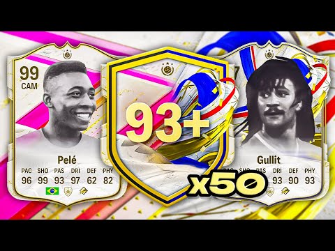 50x 93+ FUTTIES OR GOTG ICON PICKS! FC 24 Ultimate Team