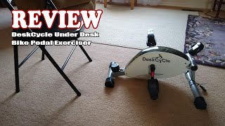 DeskCycle Under Desk Bike Pedal Exerciser Review 2024 - See before you buy!