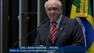 Lasier Martins afirma que imprensa estrangeira reconhece legitimidade de um possível impeachment