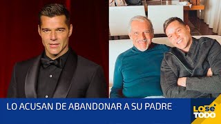 HERMANO DE RICKY MARTIN LO ACUSA DE ABANDONAR A SU PADRE ENFERMO