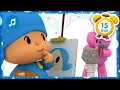 💙 PRETTY LITTLE FACE + More Nursery Rhymes & Kids Songs [ 15 minutes ] | Pocoyo