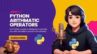 Python arithmetic operators || Operator in python || Python Tutorials ||