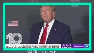 Trump organization fined 1.6M in tax fraud