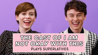 Sophia Lillis & Wyatt Oleff from 'I Am Not Okay With This' Reveal Who is Most Li