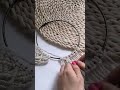 how to make macrame mandala wallhanging makramé mandala falidísz készítés