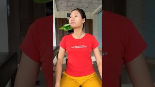 Hana eats chili peppers, papayas, and lizards in a funny way #shorts by Hana #shorts 😆 part 200