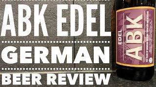 ABK Edel Premium Lager Beer By Aktienbrauerei Kaufbeuren | German Lager Review