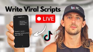 Writing Viral TikTok Scripts LIVE