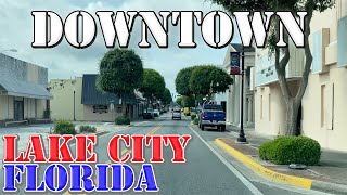 Lake City - Florida - 4K Downtown Drive