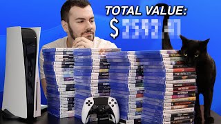 My PlayStation 5 Physical Games Collection So Far (80+ Games and Total Value)