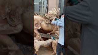 AMAZING WOODWORKING SKILL, woodworking best skill #woodcarving #Shorts