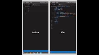 Emmet HTML not working - ! + ENTER not working - Visual Studio Code