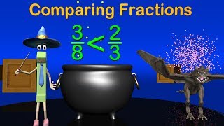 Comparing Fractions - 4th Grade Mage Math