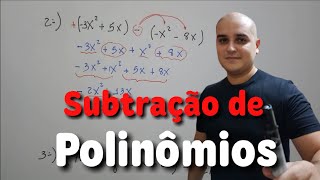 Subtração de monômios e polinômios - Parte 1