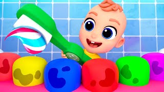 Brush Your Teeth Song + MORE Nursery Rhymes \u0026 Kids Songs | Tinytots