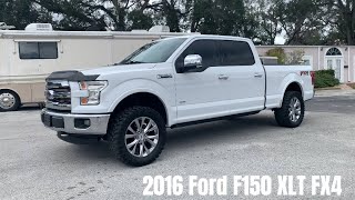 2016 Ford F150 XLT Supercrew FX4 3.5L V6 Eco w/ Leather, Nav, Blindspot, \u0026 Pro Trailer Backup!