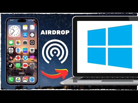 How to use AirDrop on Windows PC I AirDrop iPhone on Windows (2024)