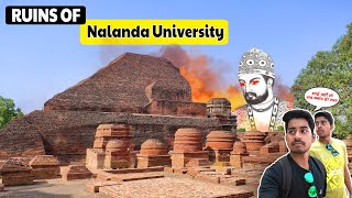 Ruins Of Nalanda University | नालंदा का खंडहर | Complete Tour In 4K | #nalanda #rajgir