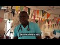 24 hrs with the only doctor on the malaria ward bbc africa