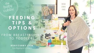 Feeding Options- From Breastfeeding to Toddler Bowls