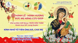 🔴THÁNH LỄ KÍNH NHỚ TỔ TIÊN - Thứ năm - 30/01/2025 - 16g30  Rước kiệu - 17g00 Thánh lễ